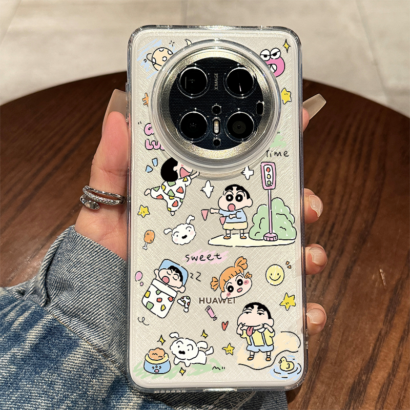 适用华为mate70pro卡通蜡笔小新