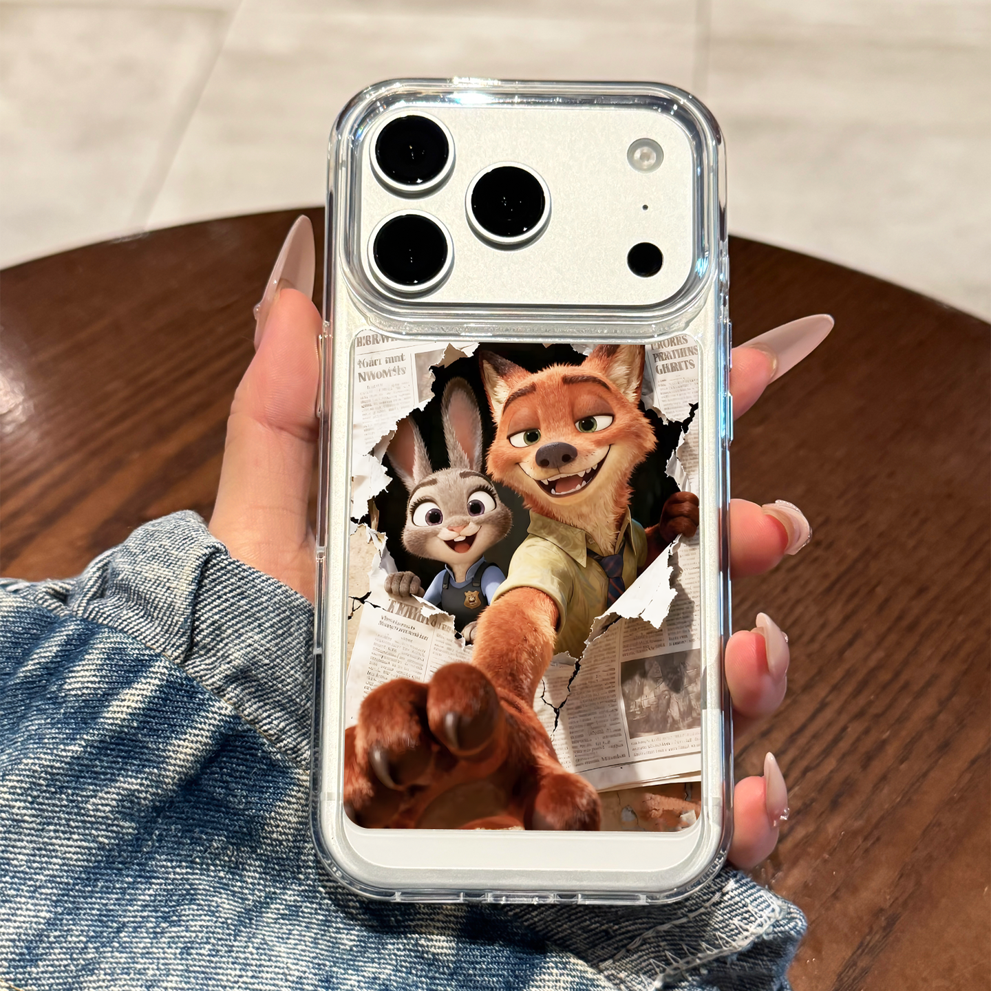 适用苹果17promax报纸尼克手机壳