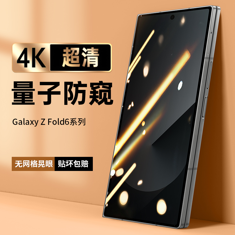 【正版4K防窥】三星zfold6防窥膜