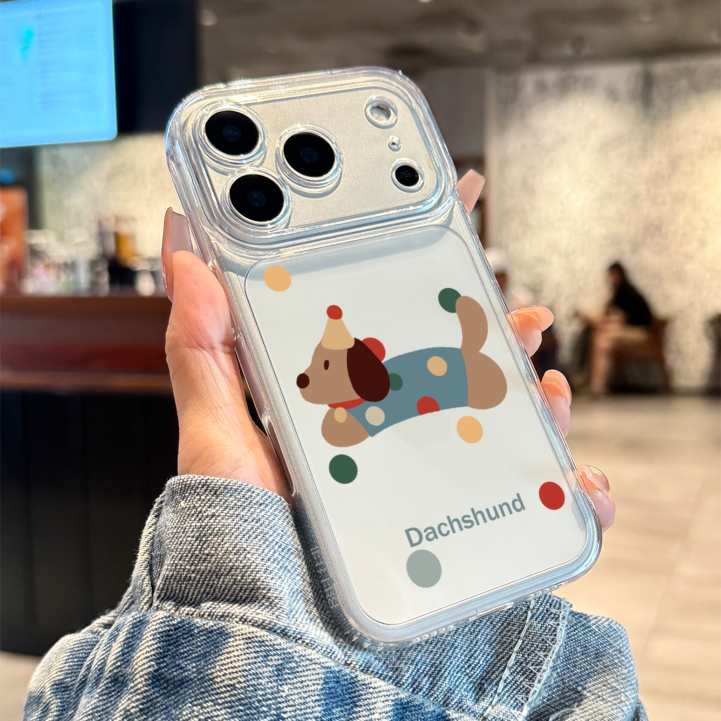 适用苹果17promax手机壳新款iPhone17pro可爱波点腊肠狗17高级感16透明15硅胶14超薄13全包防摔12小众pm女款,3C数码配件,手机保护套/壳,淘宝优惠券,粉丝福利购,淘宝优惠卷