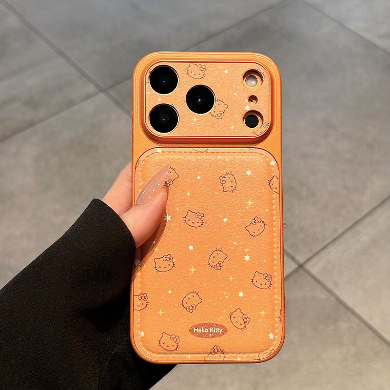 适用苹果17promax手机壳新款iPhone17橙色满屏kt猫17pro高级感16全包防摔15硅胶pm卡通pro小众可爱14女款超火,3C数码配件,手机保护套/壳,淘宝优惠券,粉丝福利购,淘宝优惠卷