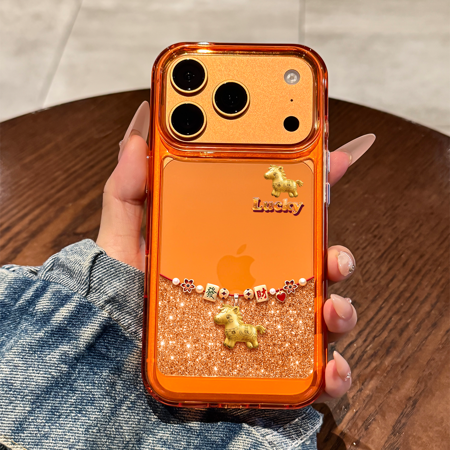 适用苹果17promax手机壳新款iPhone17pro高级感橙色16全包15新年lucky马上有钱14透明13硅胶12防摔11女款小众,3C数码配件,手机保护套/壳,淘宝优惠券,粉丝福利购,淘宝优惠卷