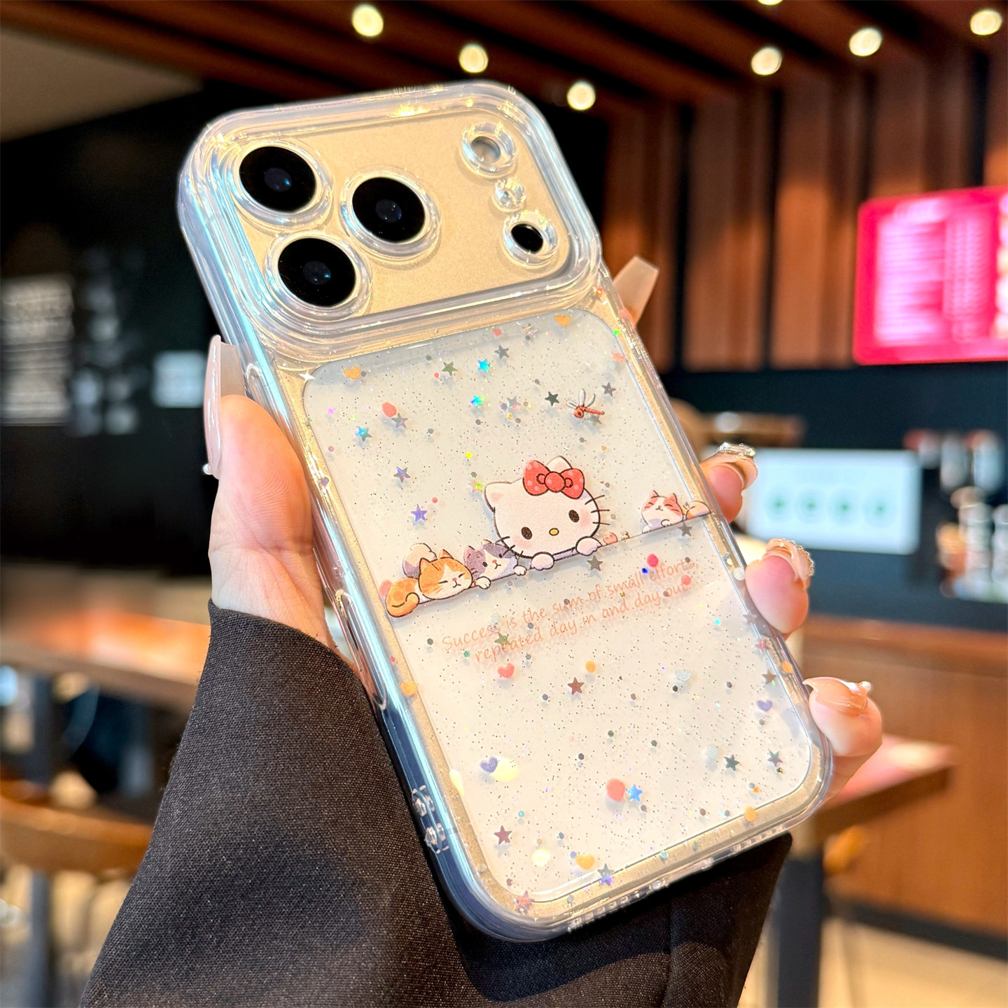 适用苹果17promax卡通kt猫手机壳