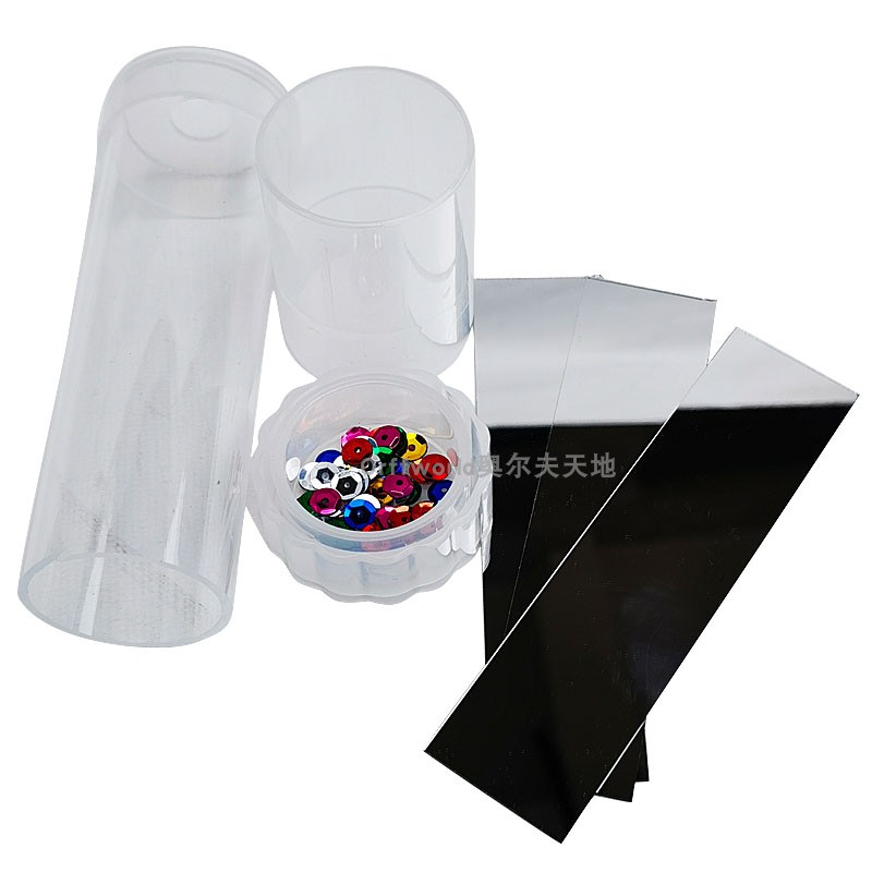 LT-P007组装式万花筒 幼儿园益智拼装玩具 儿童光的科学实验教具