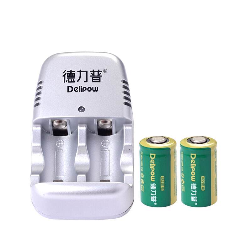 照相机电池cr2充电套装 3V锂电池拍立得mini25相机 CR2充电电池