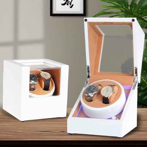 斯维创摇表器高端手表自动上链盒精致现代简易万宝至机芯德国品质