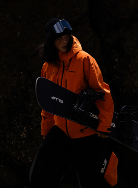 SILVERARC 滑雪服套装男款情侣单板美式宽松防水保暖滑雪衣裤女款