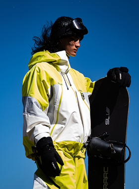 SILVERARC 滑雪服套装女款情侣单板美式宽松防水保暖滑雪衣裤男款