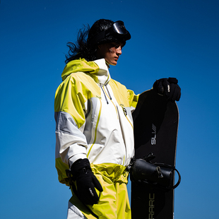 SILVERARC 滑雪服套装女款情侣单板美式宽松防水保暖滑雪衣裤男款