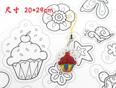 14款 流行图案热缩片手工课钥匙扣挂件DIY卡通蝴蝶植物磨砂热缩片