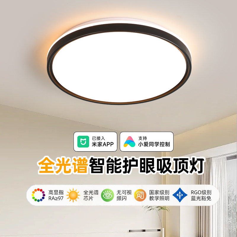 护眼全光谱超亮简约LED灯具
