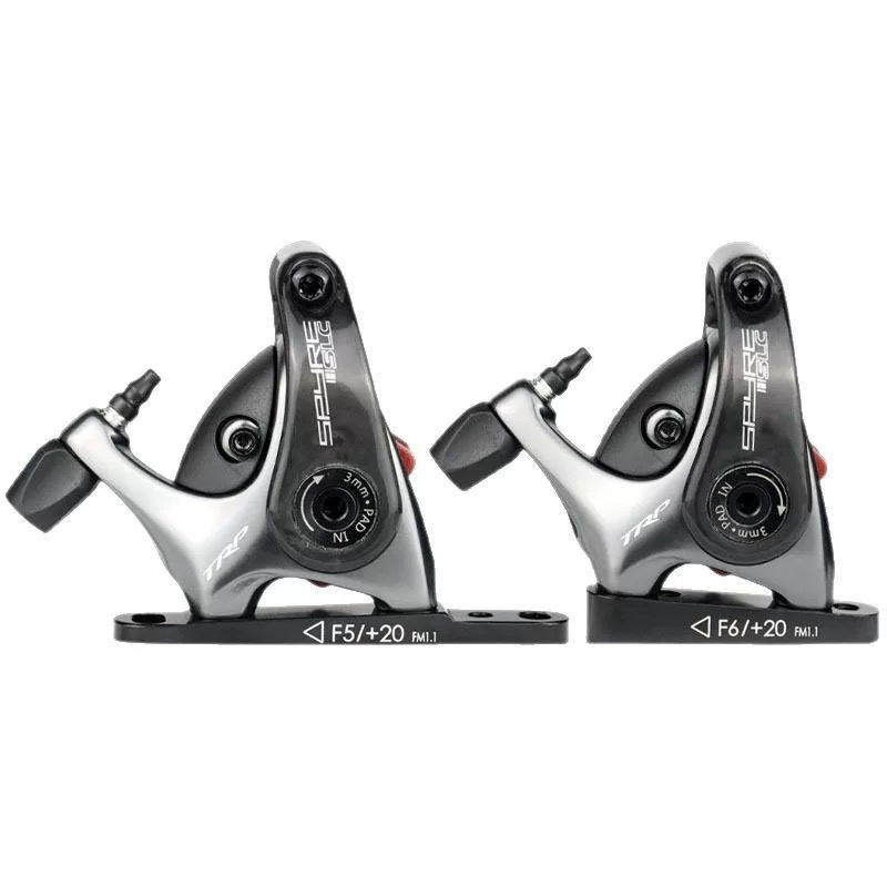 TRP SPYRE 公路车刹车平装夹器双边驱动线拉机械碟刹油压C610碳臂