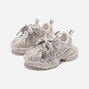 ASK Junior炸街鞋子爆款老爹鞋女春秋2025秋季新款轻便软底超轻