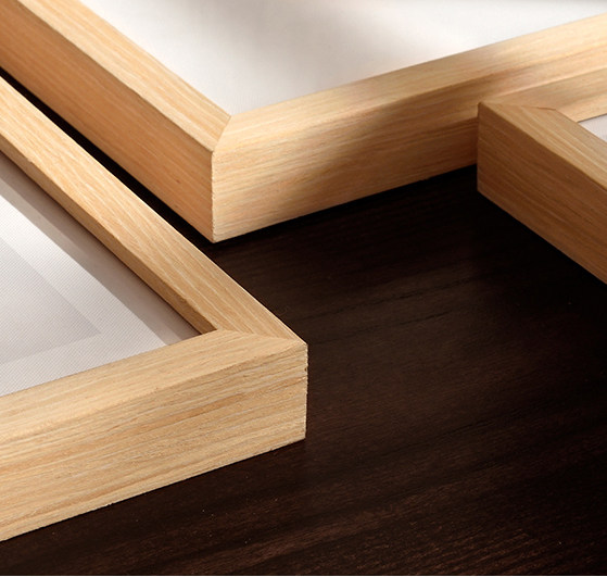 实木小尺寸相框简约原木摆台平面柚木色7 10 12寸10可挂墙洗照片