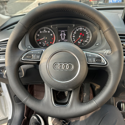 奥迪Q3Q5专车专用手缝方向盘套A4LA3Q5Q5L适用A7A5把套A6S8 A1S6