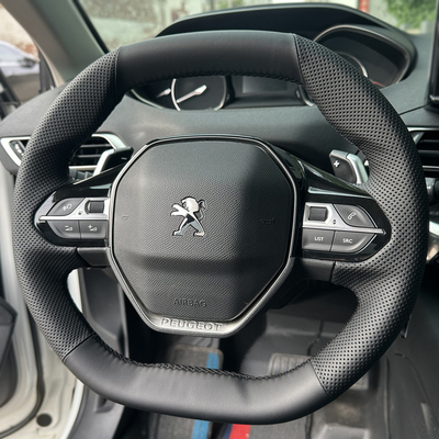 标致4008/508L专用手缝方向盘套