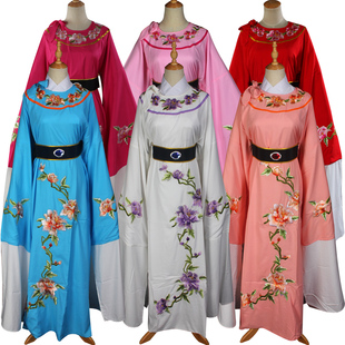 越剧圆领小生衣服新款仿真丝戏曲服装黄梅戏昆曲宝玉戏服7601