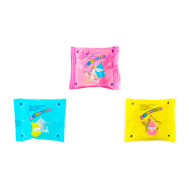 日本进口 星の国みつけた 富丽堂皇星星国家的星星糖果 3种50入
