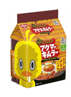 进口超值包装日清拉面芝麻味