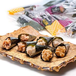 日本进口 成城石井 手卷寿司风味纳豆卷淡盐奶酪味梅子味休闲零食