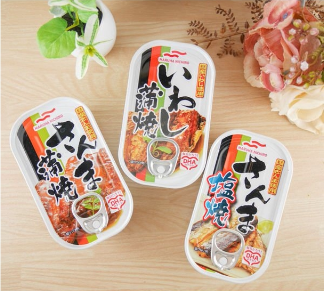 日本进口速食沙丁鱼罐头下饭菜图片