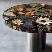 环氧树脂河流桌茶几创意个性 小户型客厅家用简约现代轻奢桌072213