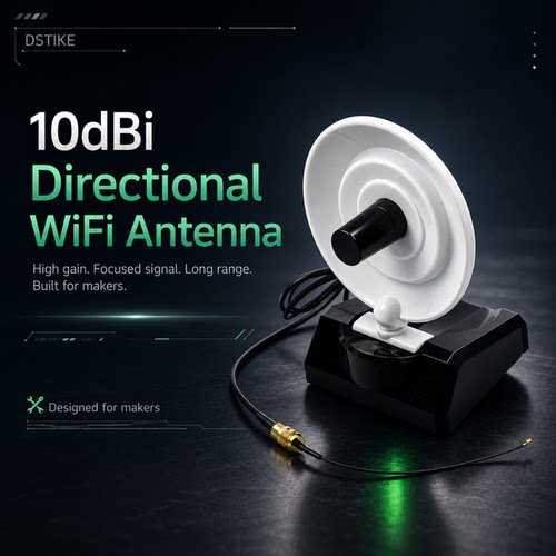 DSTIKE 10 DB 天线 ESP07s ESP32