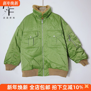 Nike 女子Jordan秋冬加厚保暖休闲毛领棉服夹克外套FB5089 耐克