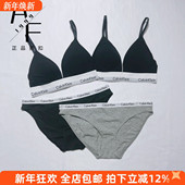 Calvin Klein 女士无钢圈聚拢运动内衣瑜伽美背舒适文胸QF5650