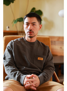 Pro Selection ・日原单niko&Universal Ov*rall超宽罗纹重工卫衣