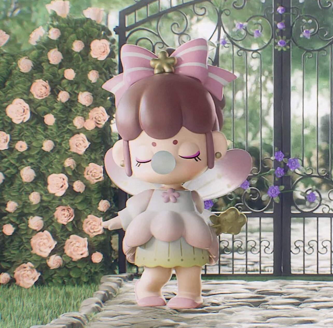 包邮folife若来秘密花园盲盒囡茜花仙子吊卡限定手办网红女生礼物