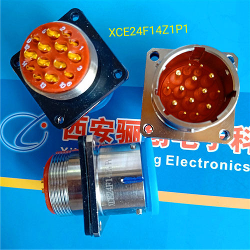 XCE圆形连接器XCE24F14Z1P1 XCE24F14Z1D1 14芯航插接插件新品