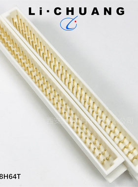 J18印制板插头J18H64T矩形连接器插座航空接插件骊创现货