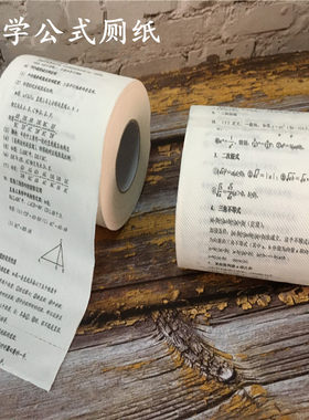 初中数学公式厕纸创意恶搞个性