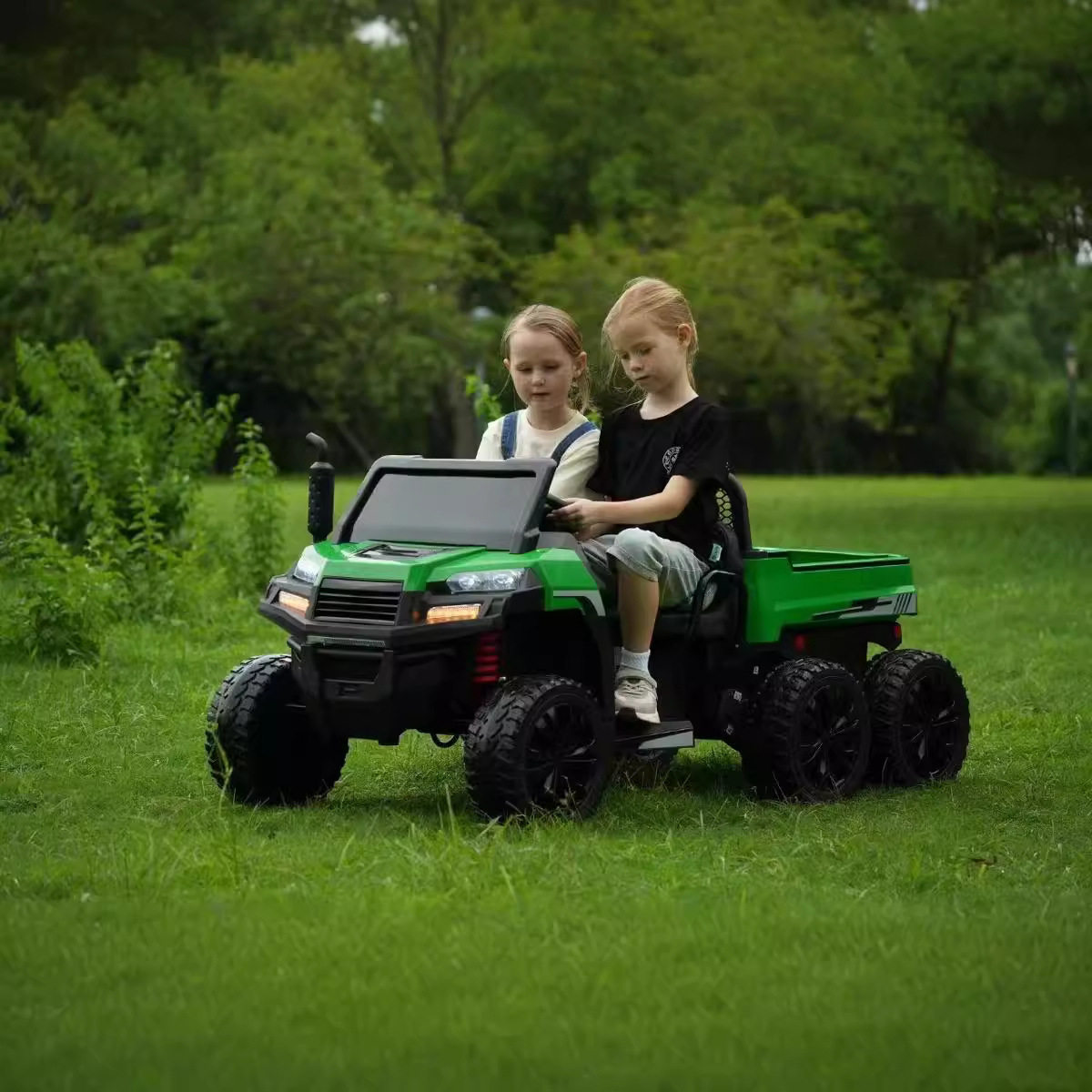 拖拉机大儿童电动车可坐双人农夫车电动玩具汽车可遥控,玩具/童车/益智/积木/模型,儿童电动车,淘宝优惠券,粉丝福利购,淘宝优惠卷