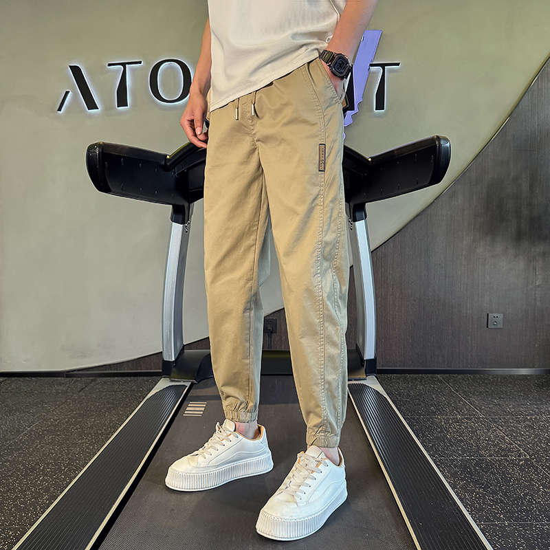 薄款潮牌九分裤男束脚裤痞帅男裤2025新款裤子春秋小脚夏季休闲裤，商品下架区商品下架区，星座1001