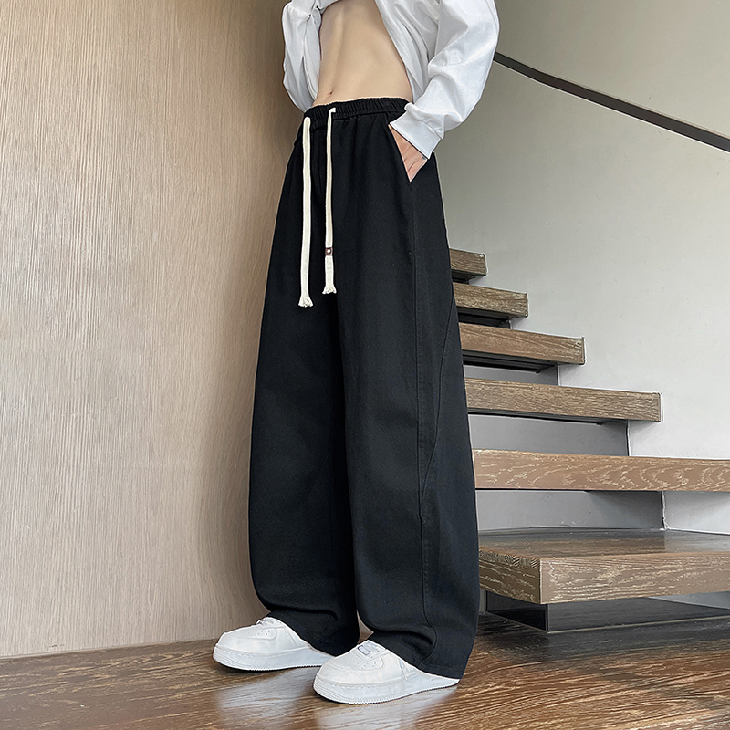 2025秋冬新款直筒宽松休闲裤纯色阔腿拖地弯刀裤1001GF19P68,男装休闲裤,星座1001 2025秋冬新款直筒宽松休闲裤纯色阔腿拖地弯刀裤1001GF19P68,男装休闲裤,星座1001