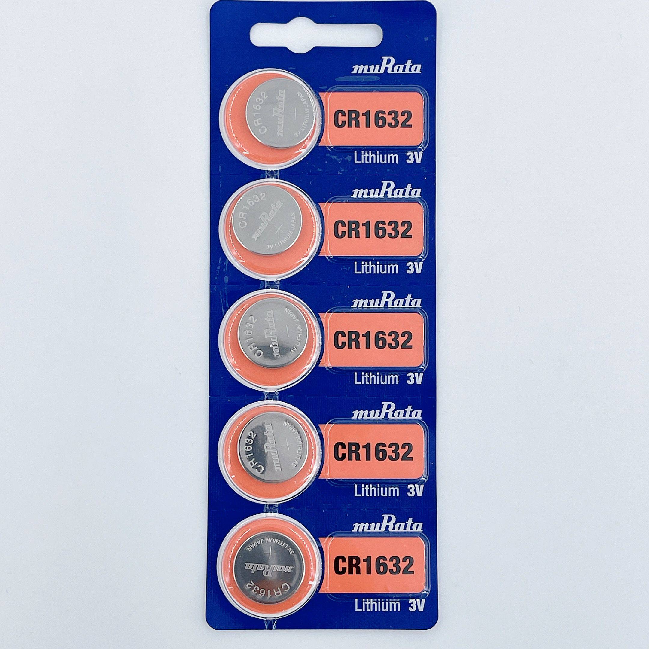 日本原装 murata 村田 cr1632 纽扣电池 3v锂电池 1粒价格
