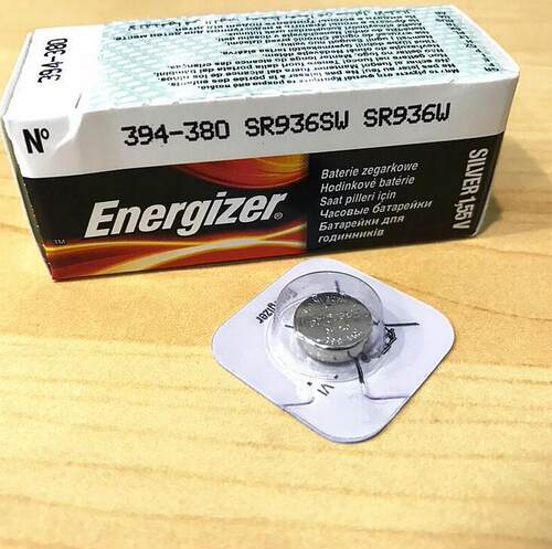 美国ENERGIZER劲量纽扣电池 394 380 SR936SW SR936W瑞士手表电池