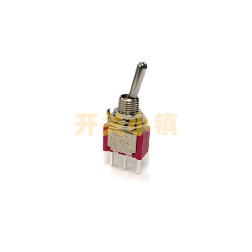 SH台湾兴瀚钮子开关 T80-T T8013-SECQ 针脚 3脚2档拨动开关 摇头