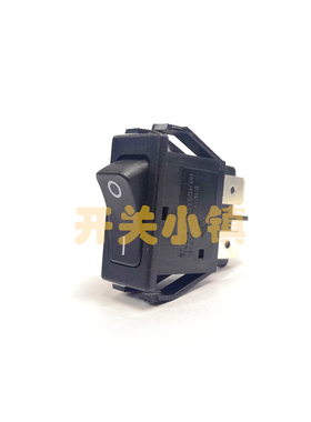 台湾RLEIL船型开关 4脚2档电源开关RL1-8(W) 30X15 银点宽体KCD3