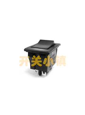 日本NKK进口防水船型开关JW-LW22 4脚2档黑色 JWLW22RAA 37X27