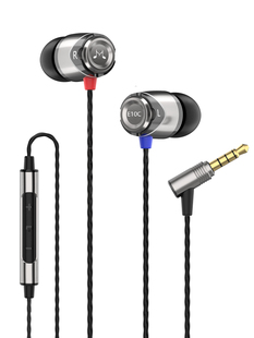 高音质耳塞带麦游戏通话 SoundMAGIC声美E10C耳机有线入耳式
