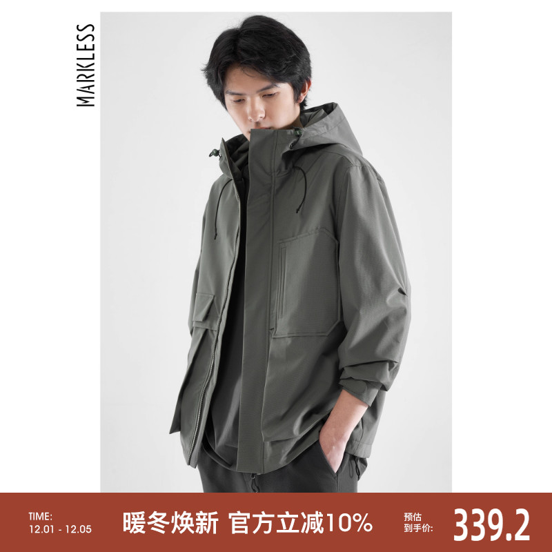 Markless都市通勤三防夹克外套