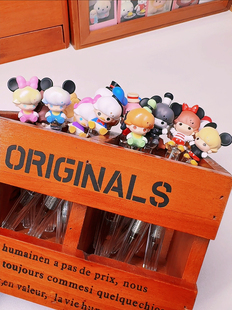 咸咸手作 泡泡玛特迪士尼dimoo萌粒笔刀流沙笔刀手账开箱美工刀