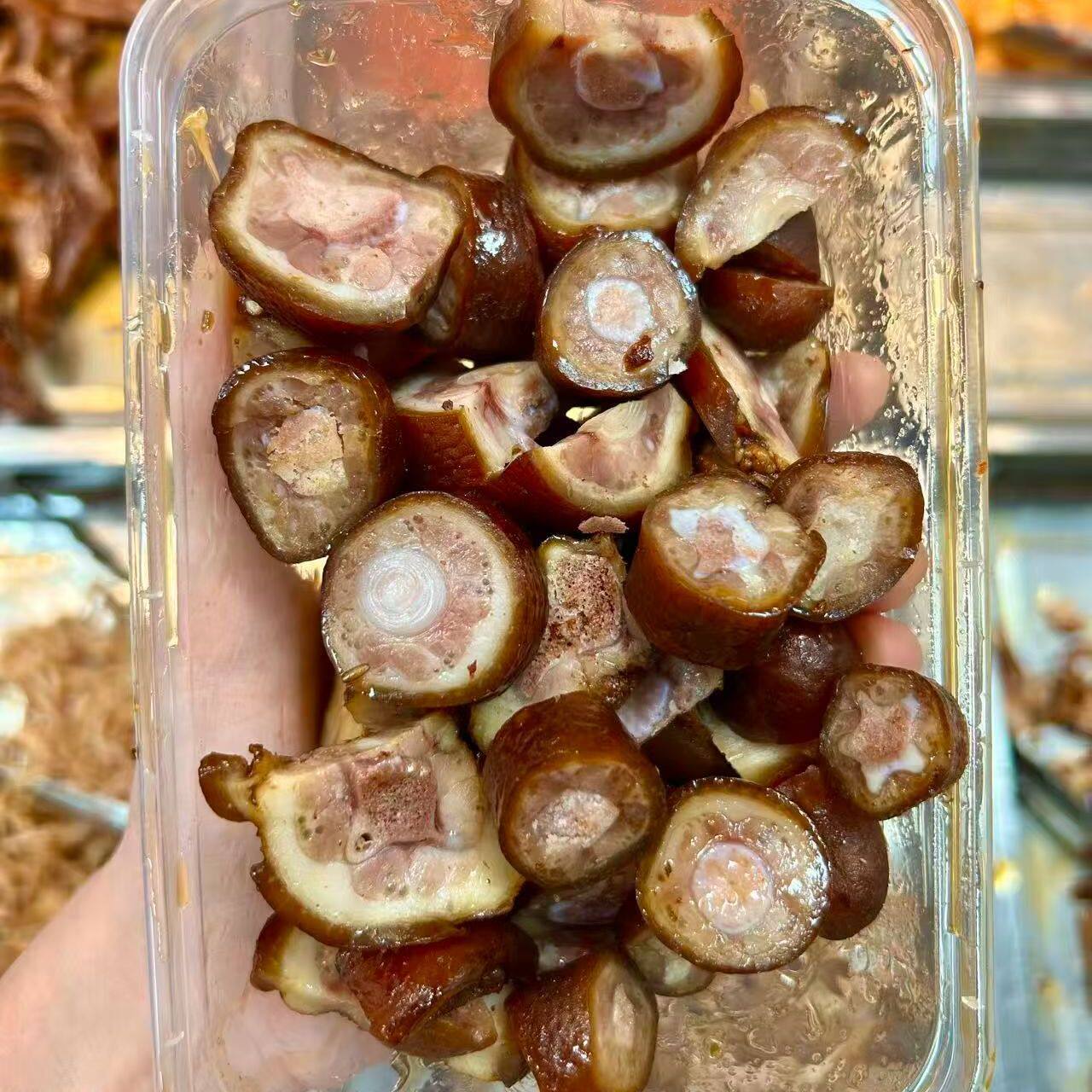 湖南特产金湘权门荷花池门店同款酱汁猪尾即食卤味小吃休闲零食