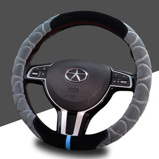 江淮瑞风S3S5悦悦S2瑞风商务车M3M4M5冬季毛绒方向盘套保暖把套