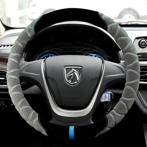 冬季短毛绒方向盘套宝骏560 730 310W 510 530汽车保暖把套子