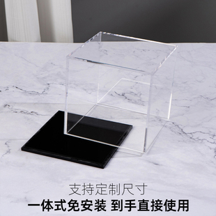 亚克力模型展示盒一体式透明动漫高达防尘罩手办积木收纳盒定制