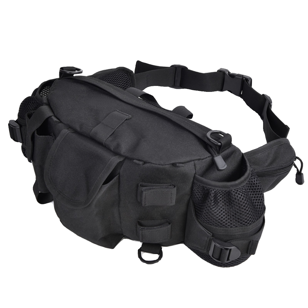 户外水壶腰包女新款时尚斜挎包大容量多功能轻便登山旅游骑行包腰